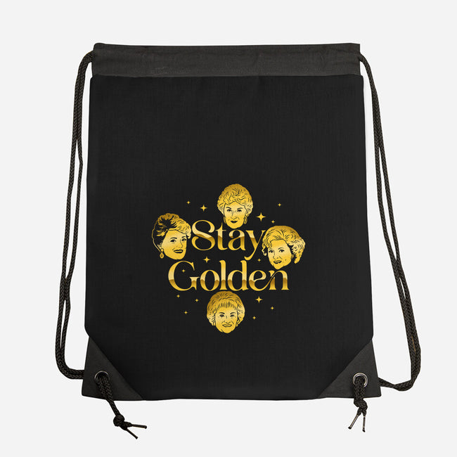 Golden Forever-None-Drawstring-Bag-sachpica