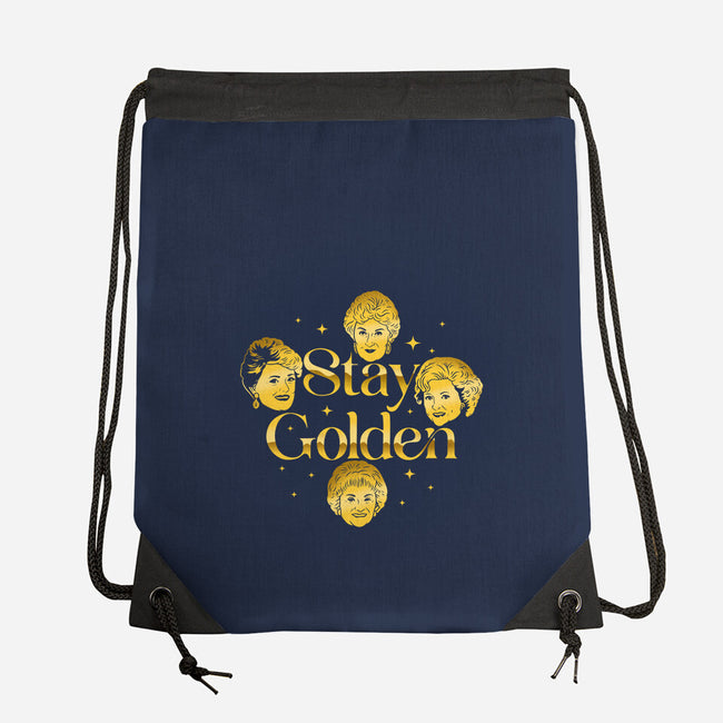 Golden Forever-None-Drawstring-Bag-sachpica