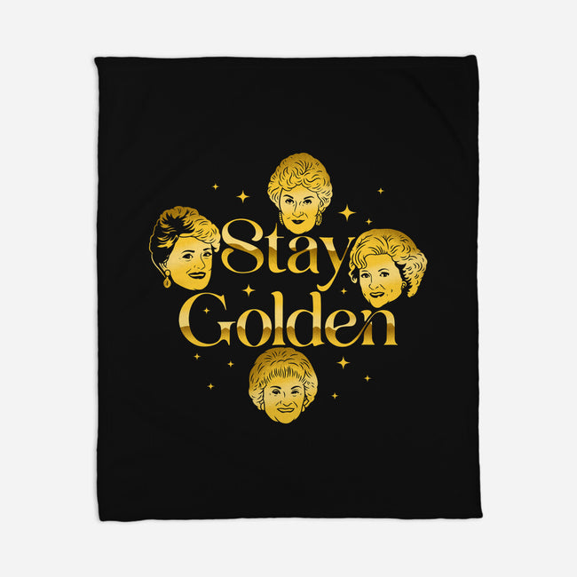 Golden Forever-None-Fleece-Blanket-sachpica