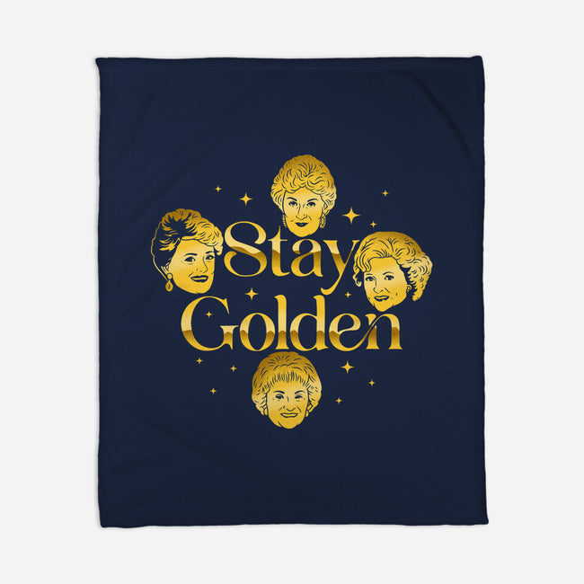 Golden Forever-None-Fleece-Blanket-sachpica
