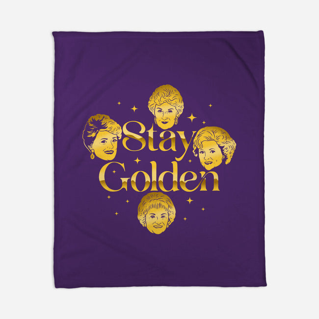 Golden Forever-None-Fleece-Blanket-sachpica