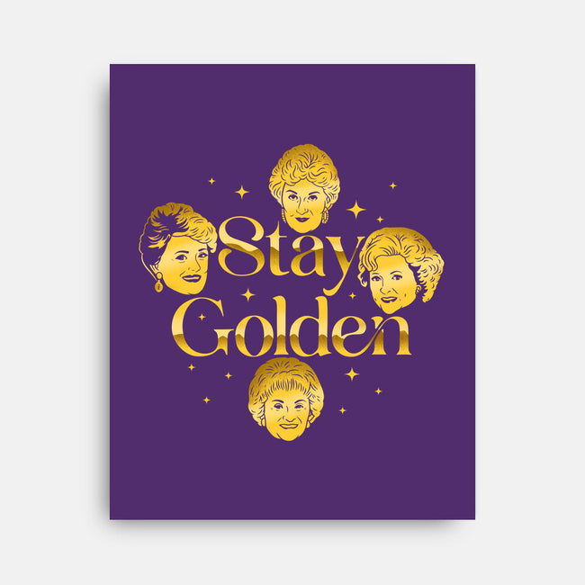 Golden Forever-None-Stretched-Canvas-sachpica