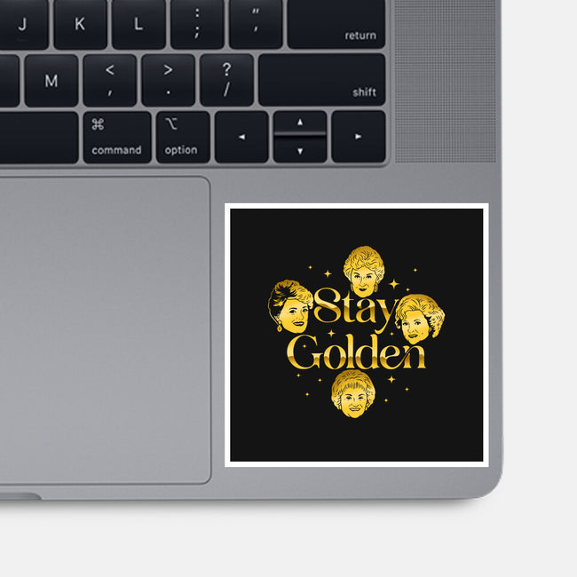 Golden Forever-None-Glossy-Sticker-sachpica