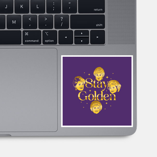 Golden Forever-None-Glossy-Sticker-sachpica
