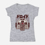 Droid Club-Womens-V-Neck-Tee-piercek26