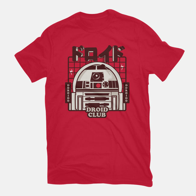 Droid Club-Womens-Fitted-Tee-piercek26