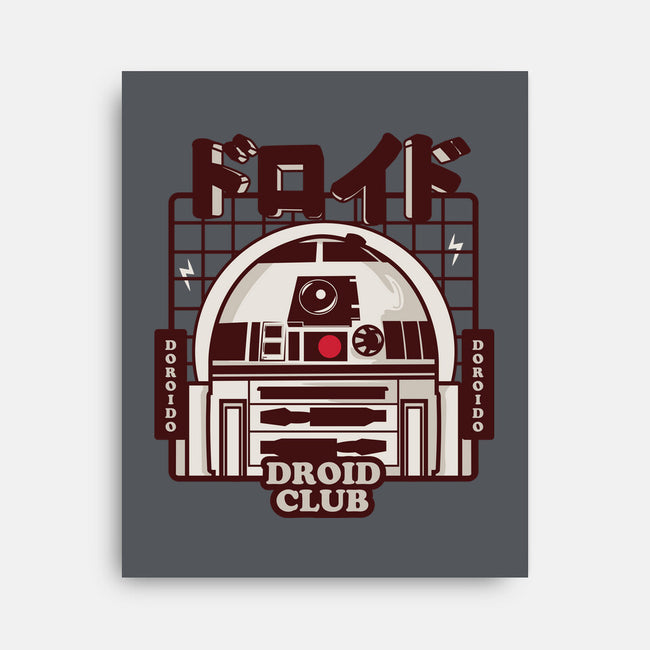 Droid Club-None-Stretched-Canvas-piercek26