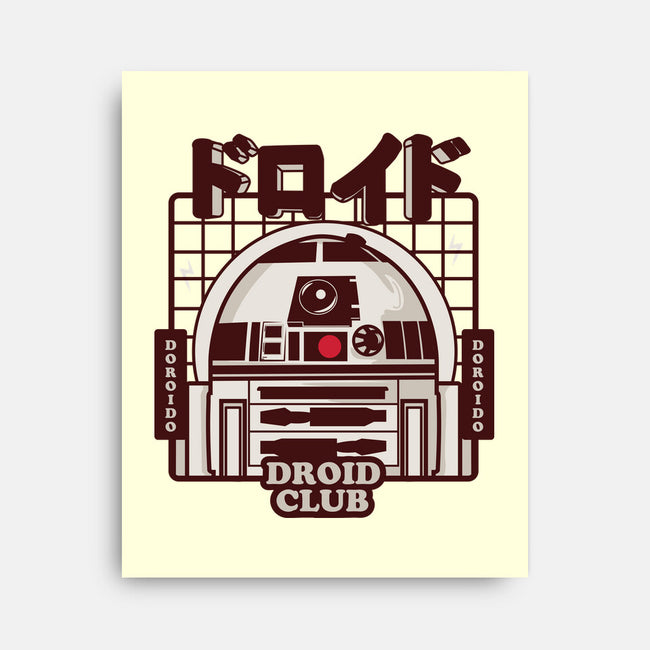 Droid Club-None-Stretched-Canvas-piercek26