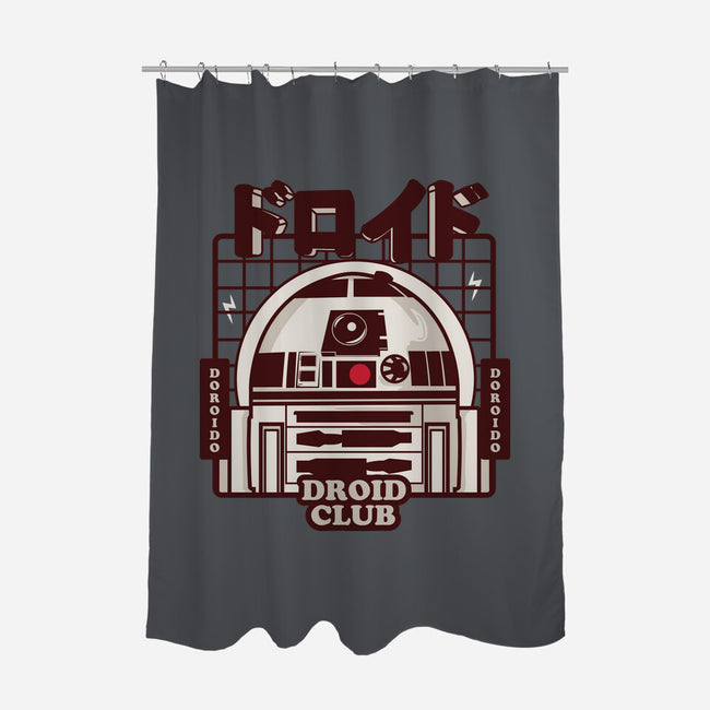 Droid Club-None-Polyester-Shower Curtain-piercek26