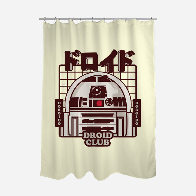 Droid Club-None-Polyester-Shower Curtain-piercek26