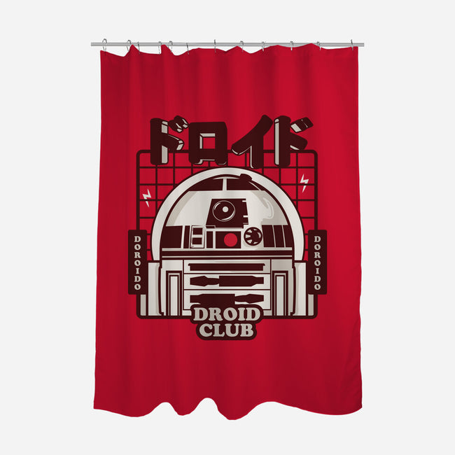 Droid Club-None-Polyester-Shower Curtain-piercek26
