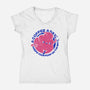 A Coffee A Day-Womens-V-Neck-Tee-estudiofitas
