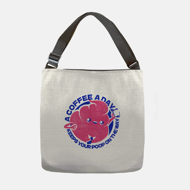 A Coffee A Day-None-Adjustable Tote-Bag-estudiofitas