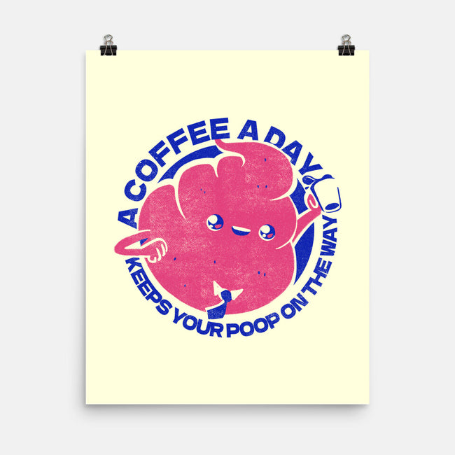 A Coffee A Day-None-Matte-Poster-estudiofitas