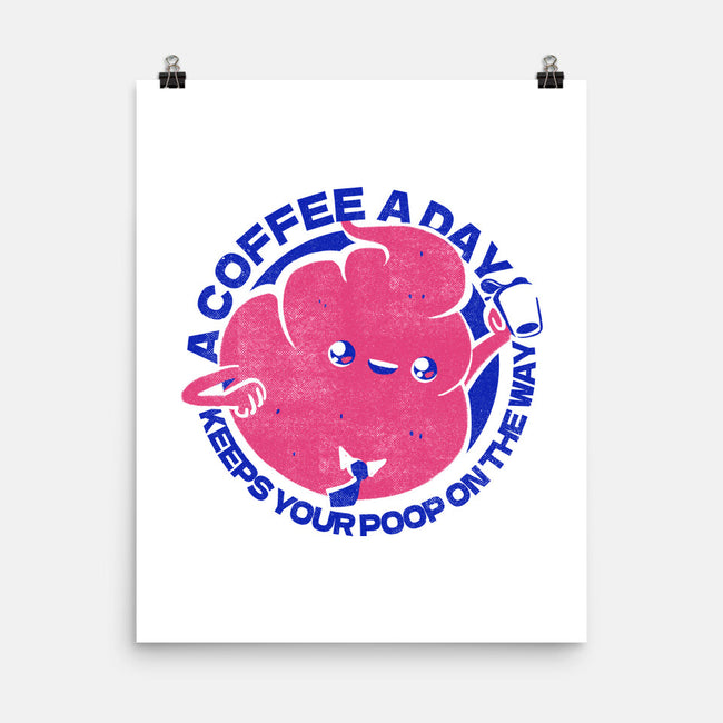 A Coffee A Day-None-Matte-Poster-estudiofitas