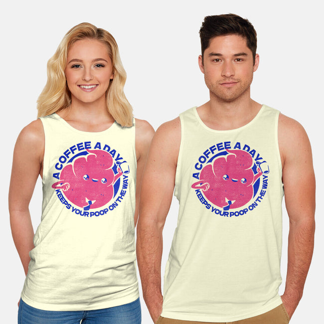 A Coffee A Day-Unisex-Basic-Tank-estudiofitas