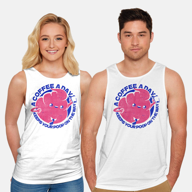 A Coffee A Day-Unisex-Basic-Tank-estudiofitas
