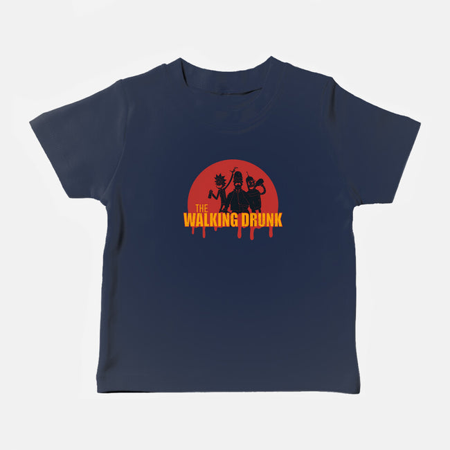 The Walking Drunk-Baby-Basic-Tee-Claudia