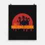 The Walking Drunk-None-Matte-Poster-Claudia