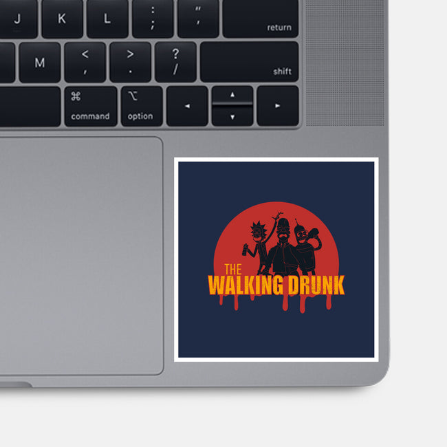 The Walking Drunk-None-Glossy-Sticker-Claudia