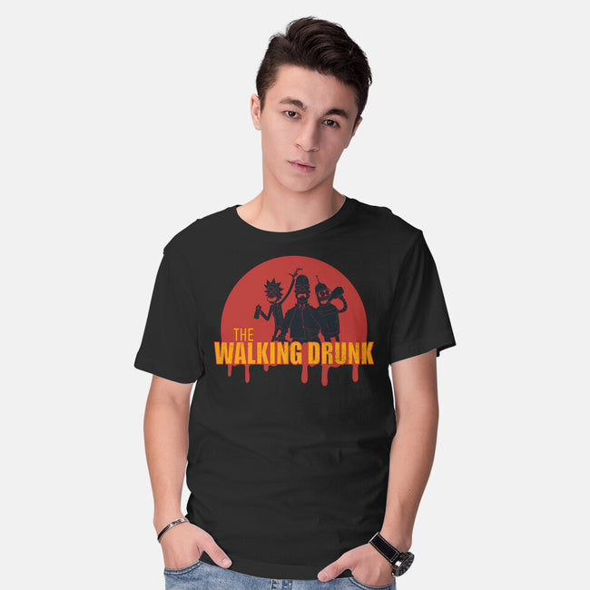 The Walking Drunk-Mens-Basic-Tee-Claudia