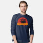 The Walking Drunk-Mens-Long Sleeved-Tee-Claudia