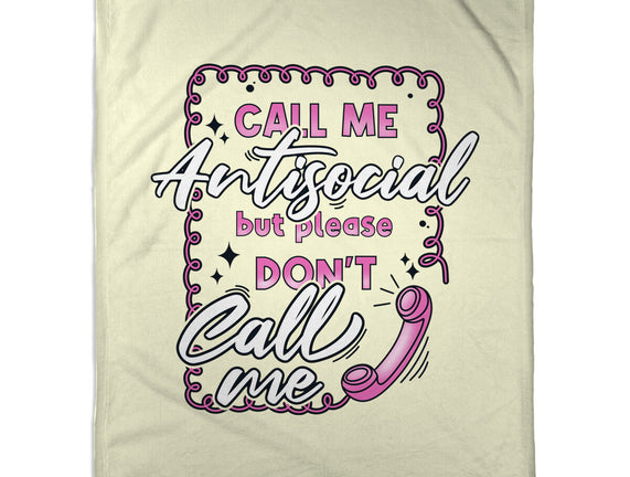 Don't Call Me