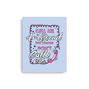 Don't Call Me
