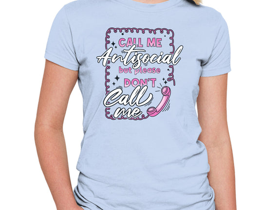 Don't Call Me