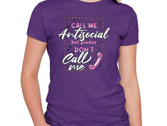 Don't Call Me
