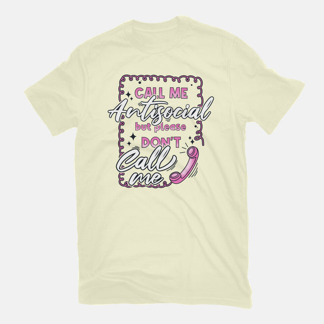 Don't Call Me-Mens-Basic-Tee-Claudia