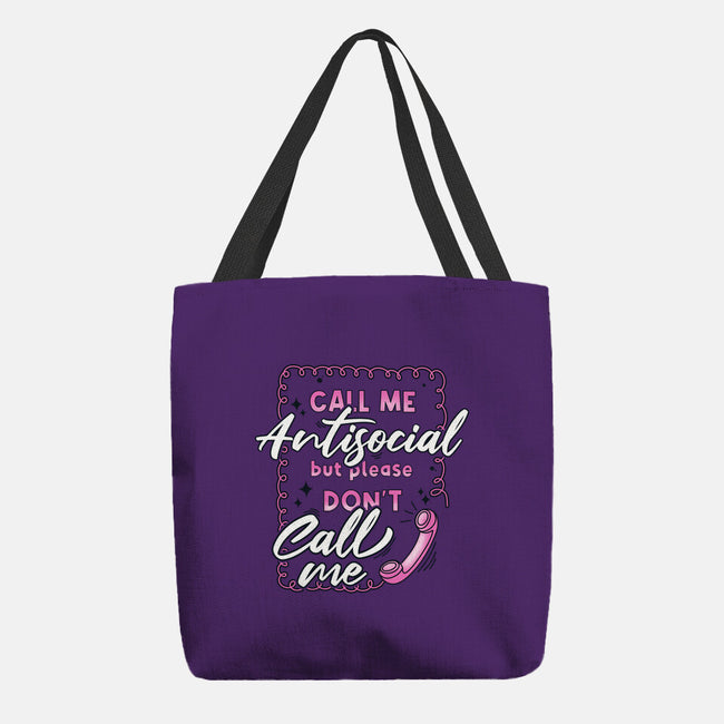 Don't Call Me-None-Basic Tote-Bag-Claudia