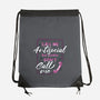 Don't Call Me-None-Drawstring-Bag-Claudia