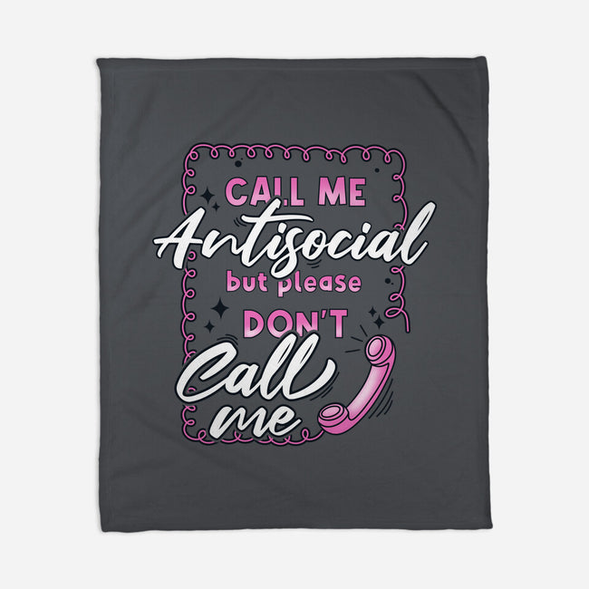 Don't Call Me-None-Fleece-Blanket-Claudia