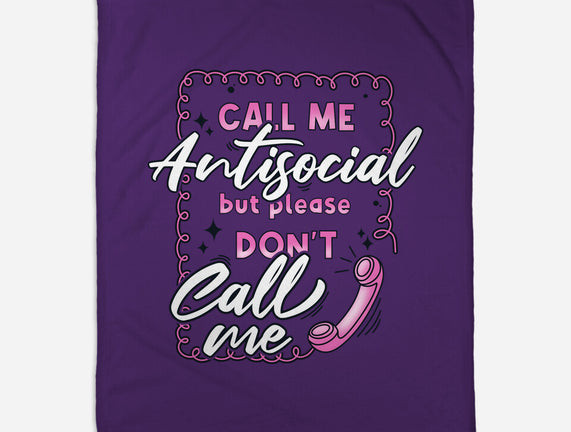 Don't Call Me
