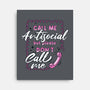 Don't Call Me-None-Stretched-Canvas-Claudia