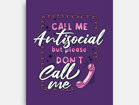 Don't Call Me