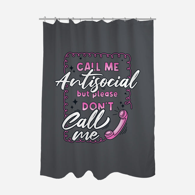 Don't Call Me-None-Polyester-Shower Curtain-Claudia