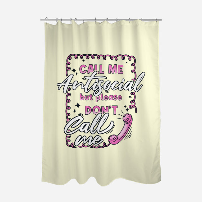 Don't Call Me-None-Polyester-Shower Curtain-Claudia