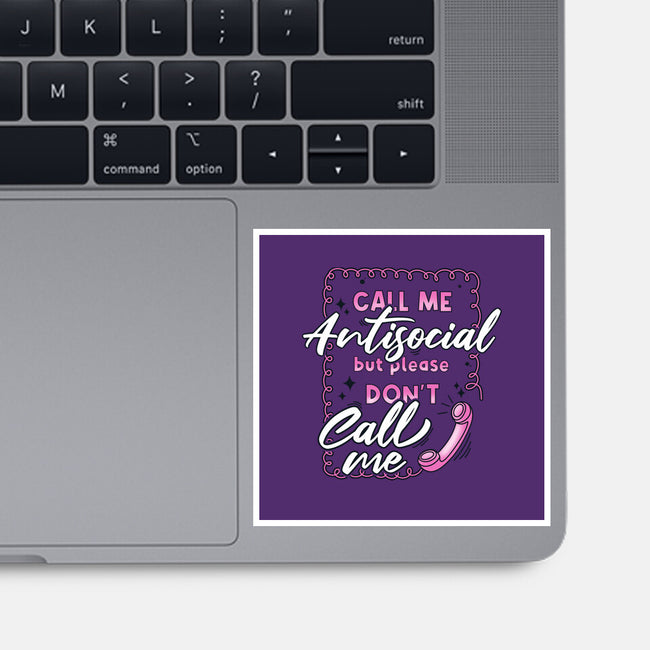 Don't Call Me-None-Glossy-Sticker-Claudia