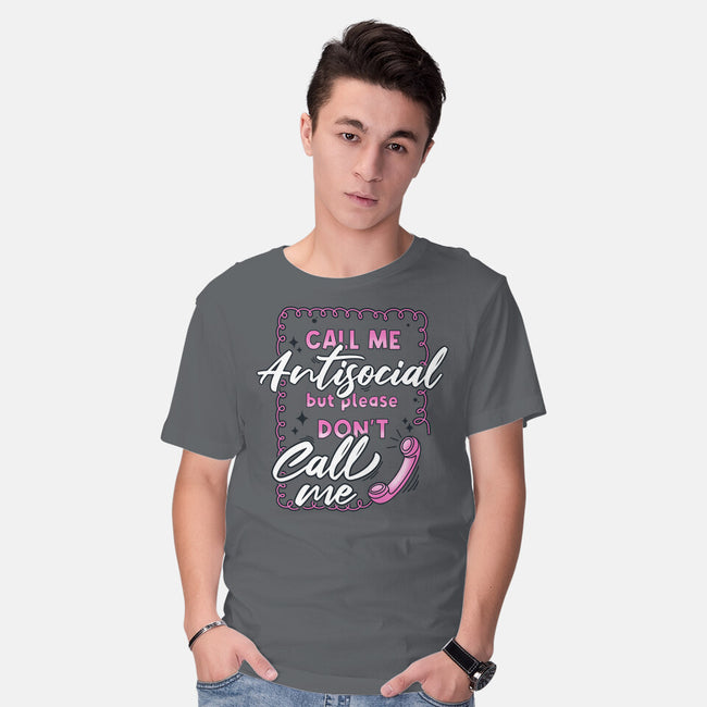 Don't Call Me-Mens-Basic-Tee-Claudia