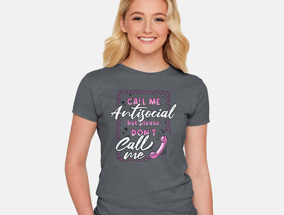 Don't Call Me