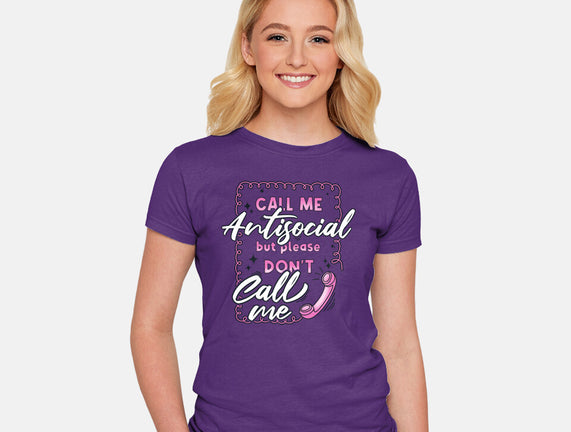 Don't Call Me
