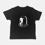 Reading In Silence-Baby-Basic-Tee-Claudia