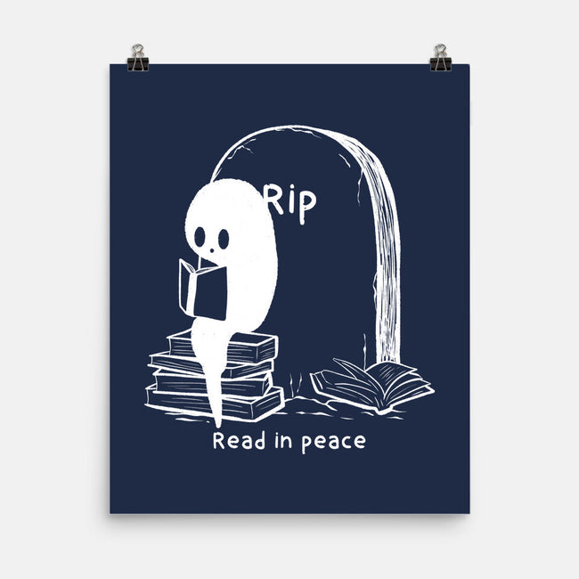 Reading In Silence-None-Matte-Poster-Claudia