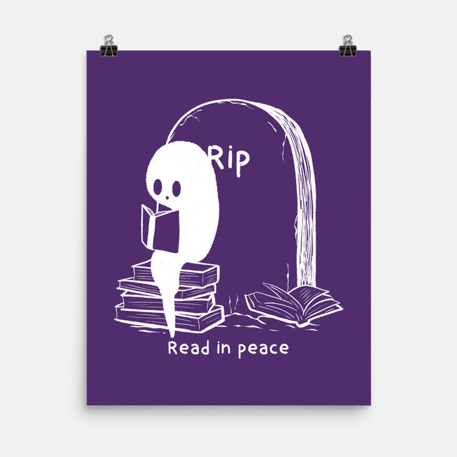 Reading In Silence-None-Matte-Poster-Claudia