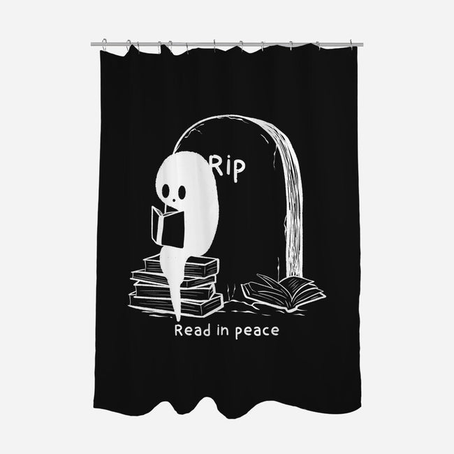 Reading In Silence-None-Polyester-Shower Curtain-Claudia