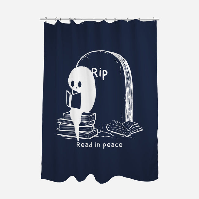 Reading In Silence-None-Polyester-Shower Curtain-Claudia