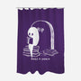 Reading In Silence-None-Polyester-Shower Curtain-Claudia