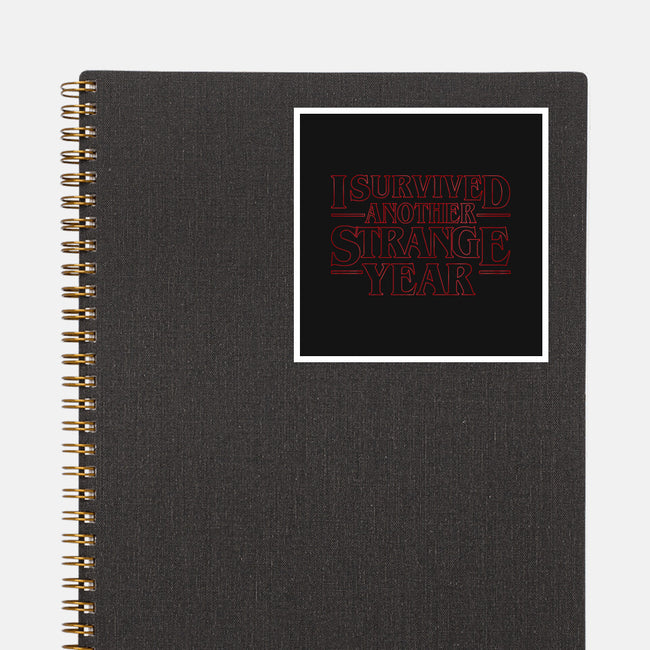 Another Strange Year-None-Glossy-Sticker-demonigote